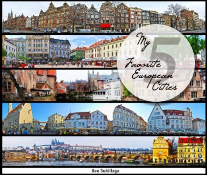 My 5 Favorite European Cities book cover