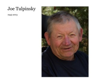 Joe Tulpinsky book cover