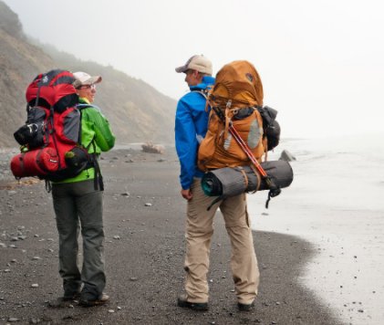 Backpacking the Lost Coast Trail book cover