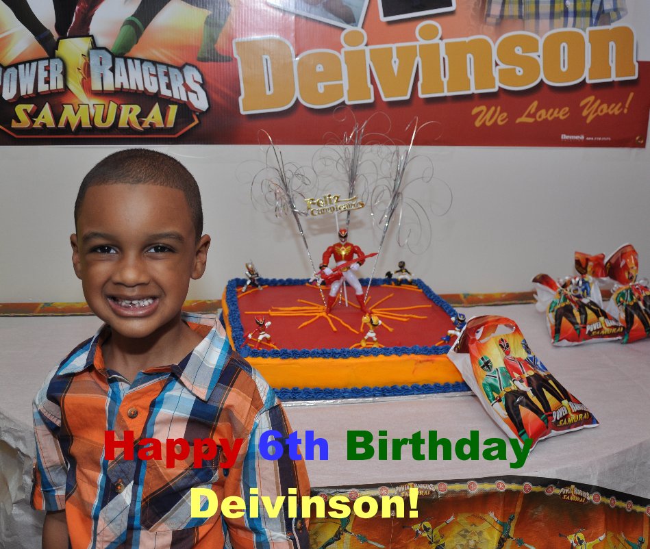 View Happy 6th Birthday Deivinson! by Arlenny Lopez