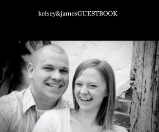 kelsey&jamesGUESTBOOK book cover