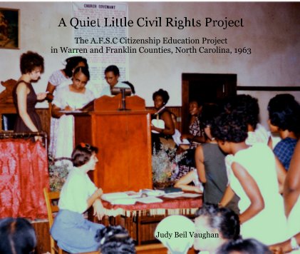 A Quiet Little Civil Rights Project book cover