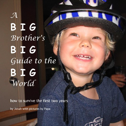 View A Big Brother's Big Guide To The Big World by Jonah with pictures by Papa