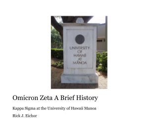 Omicron Zeta A Brief History book cover