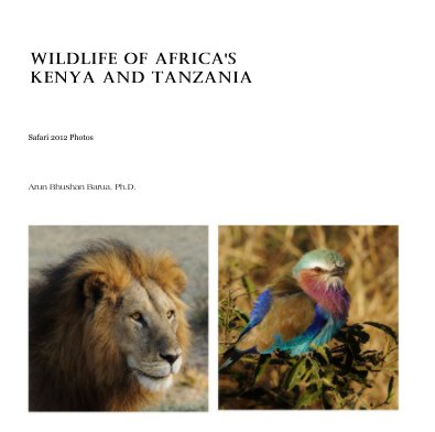 Wildlife of Africa's Kenya and Tanzania book cover