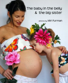 The baby in the belly & the big sister book cover