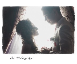 Our Wedding day book cover