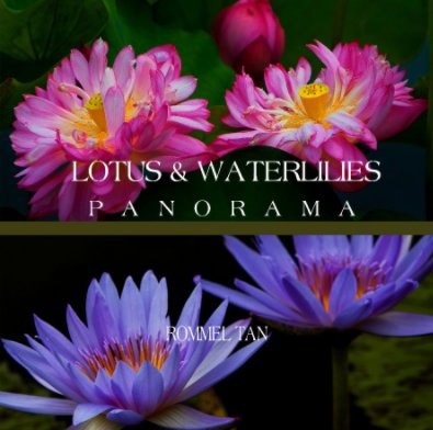 LOTUS & WATERLILIES: PANORAMA book cover
