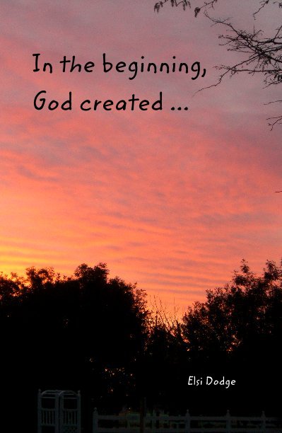 View In the beginning, God created ... by Elsi Dodge