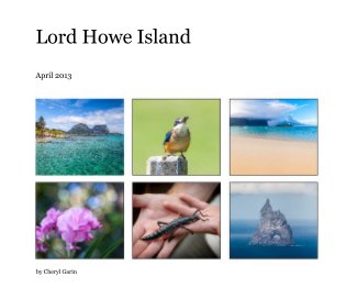 Lord Howe Island book cover