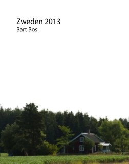Zweden 2013 book cover