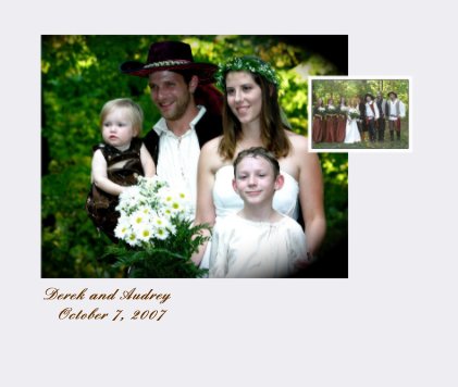 Wedding Album:  Derek and Audrey book cover