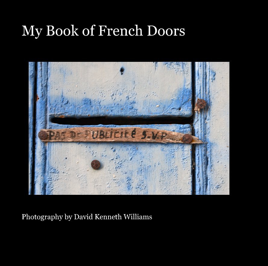 Bekijk My Book of French Doors op zyprexa