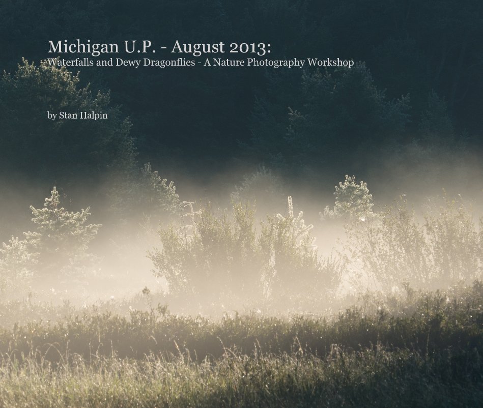 Ver Michigan U.P. - August 2013: Waterfalls and Dewy Dragonflies - A Nature Photography Workshop por Stan Halpin