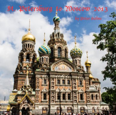 St. Petersburg to Moscow 2013 book cover