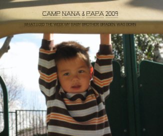 CAMP NANA & PAPA 2009 book cover