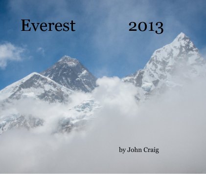 Everest 2013 book cover