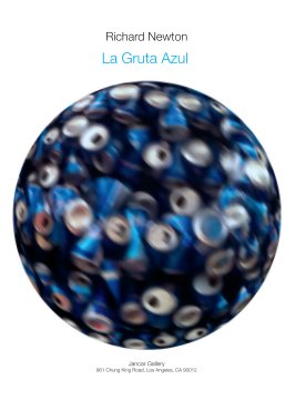 La Gruta Azul catalog advance copy book cover