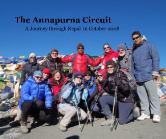 The Annapurna Circuit A Journey through Nepal in October 2008 book cover
