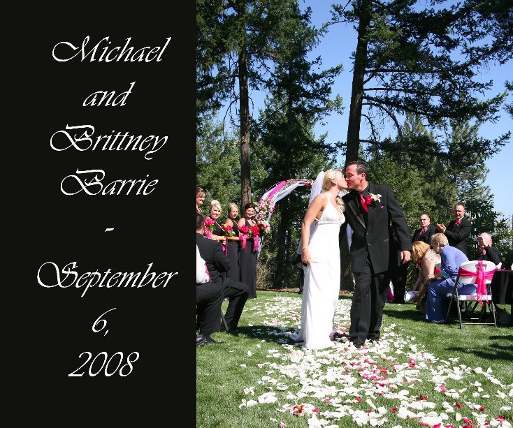 View Michael and Brittney Barrie - September 6, 2008 by Visualize Photography