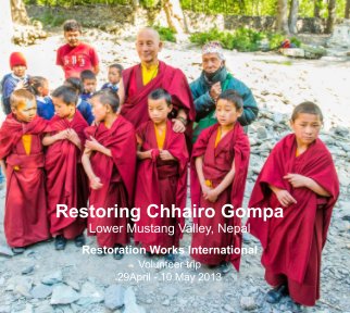 Restoring Chhairo Gompa book cover
