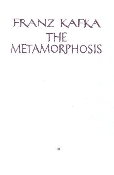 View The Metamorphosis by (Helen Frank)