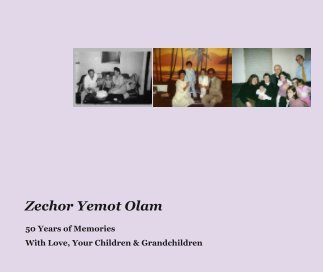 Zechor Yemot Olam book cover