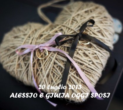 matrimonio giulia e alessio book cover