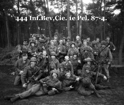 444 Inf.Bev.Cie. 1e Pel. 87-4. book cover