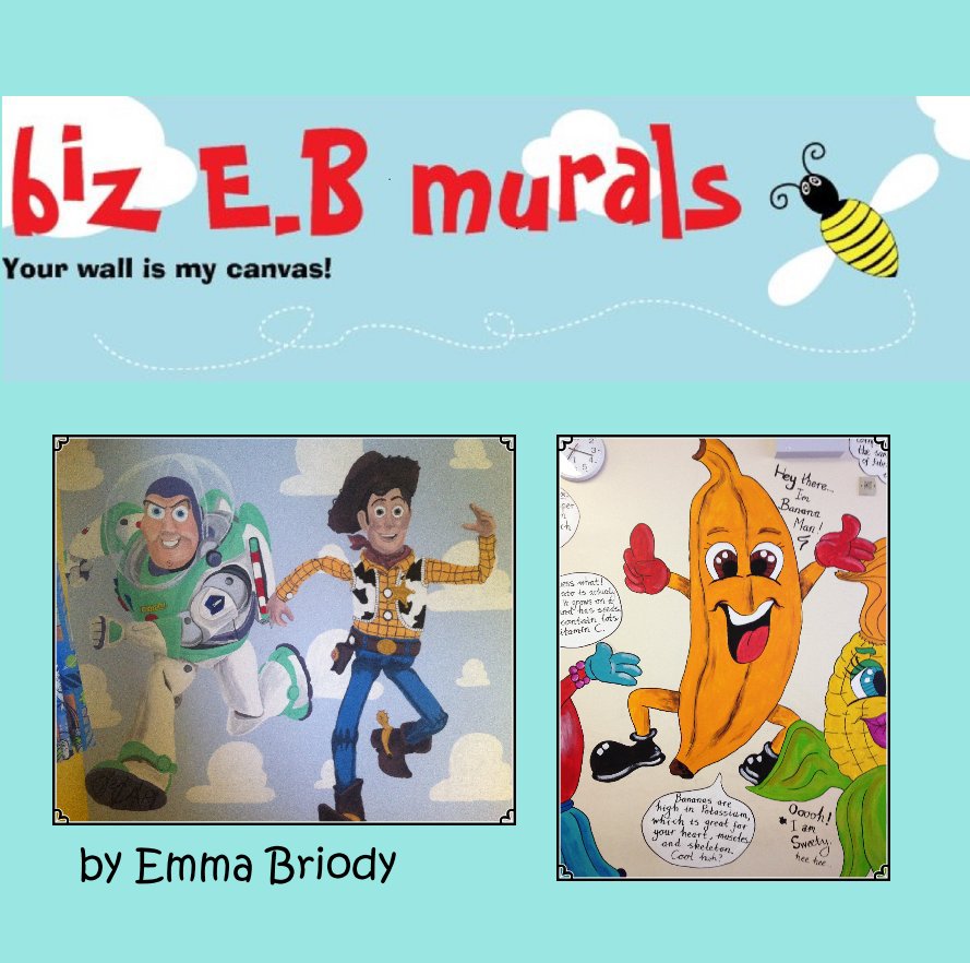 View biz E.B murals by Emma Briody