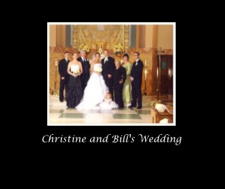 Christine and Bill's Wedding book cover
