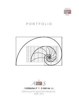 Architectural Solutions Portfolio book cover