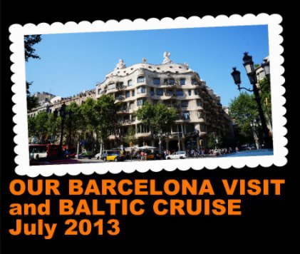 our barcelona visit and baltic cruise book cover