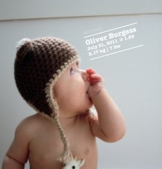 Ollie 1st yr album book cover