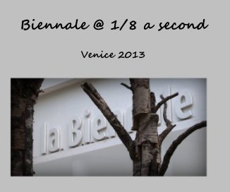 Biennale @ 1/8 a second book cover