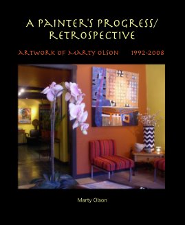 A Painter's Progress/ retrospective book cover
