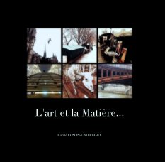 L'art et la Matière... book cover