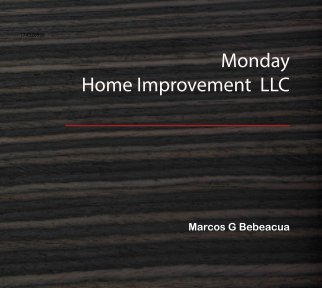 Monday Home Improvement LLC book cover