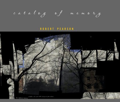 Catalog of memory book cover