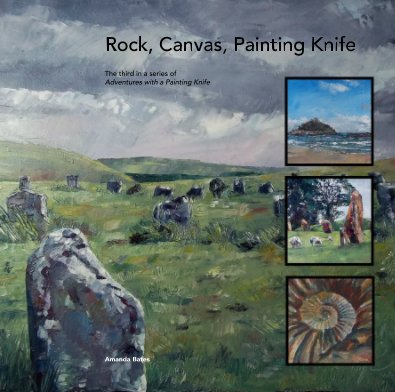 Rock, Canvas, Painting Knife (Large Format) book cover