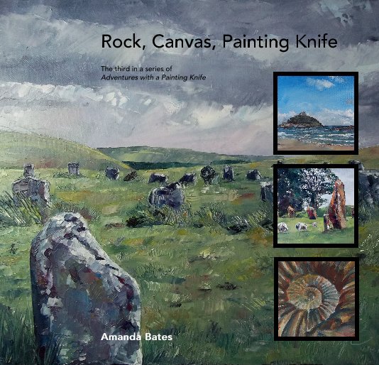 View Rock, Canvas, Painting Knife (Small Format) by Amanda Bates