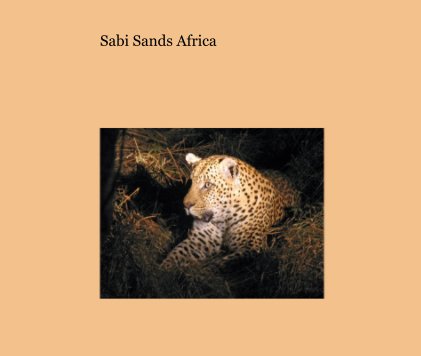 Sabi Sands Africa book cover