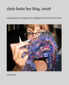 chris knits her blog, 2008 book cover