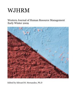 WJHRM - Early Winter Edition book cover