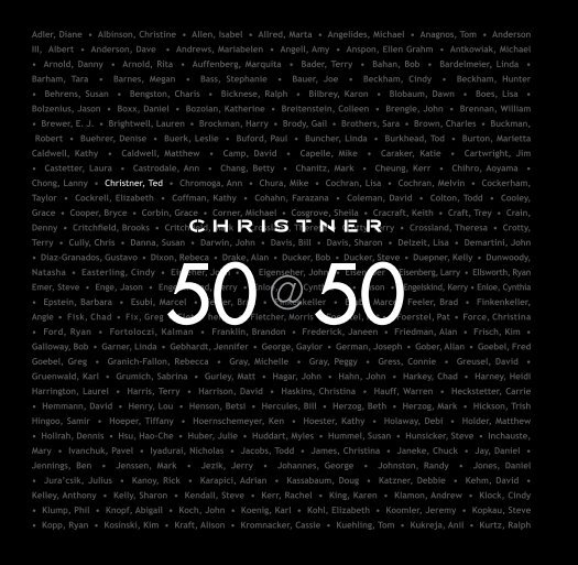 View 50@50 by Christner