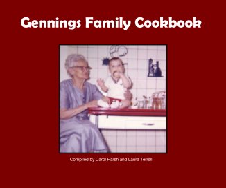 Gennings Family Cookbook book cover