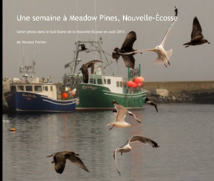 Une semaine à Meadow Pines, Nouvelle-Écosse - One week in Nova Scotia Canada book cover
