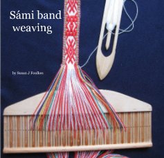 Sámi band weaving book cover
