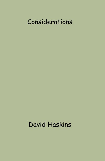 View Considerations by David Haskins