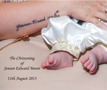 The Christening of Jenson Edward Moore book cover